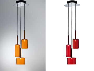 Lampe-torche menée moderne de conception de restaurant de plafonniers du lustre G9