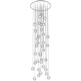 Dégagez les lumières menées de lustre