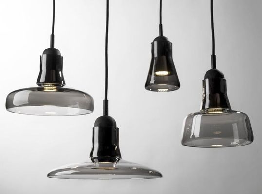 Lumières menées décoratives d'intérieur pour les lumières pendantes grises de fumée de lustre pour la barre