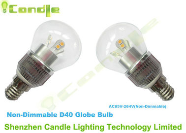 5w lumineux superbe a mené l'ampoule E14 de globe avec du CE RoHS d'angle de visualisation de 360 degrés