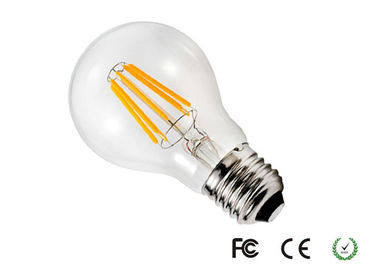le globe d'ampoule de filament de 630lm 6W Dimmable LED formé a mené les ampoules pour la chambre à coucher