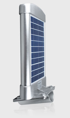 Réverbères solaires tout-en-un extérieurs purs élevés du blanc IP66 LED du lumen 50W