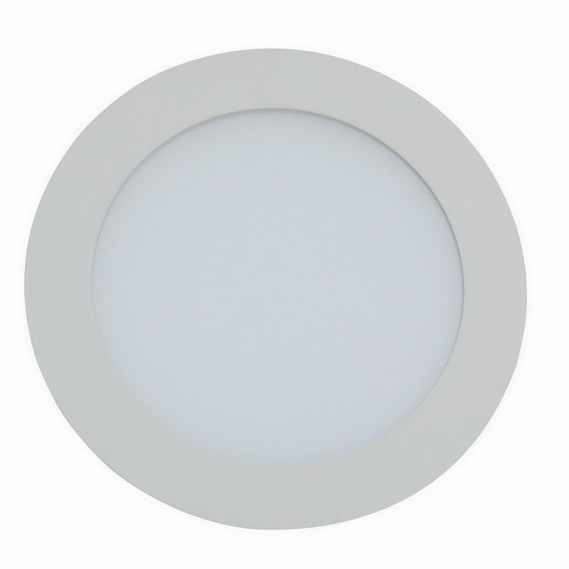 6W ultra mince rond mené a enfoncé le blanc frais de lumières de panneau de plafond mené sous des lumières de coffret
