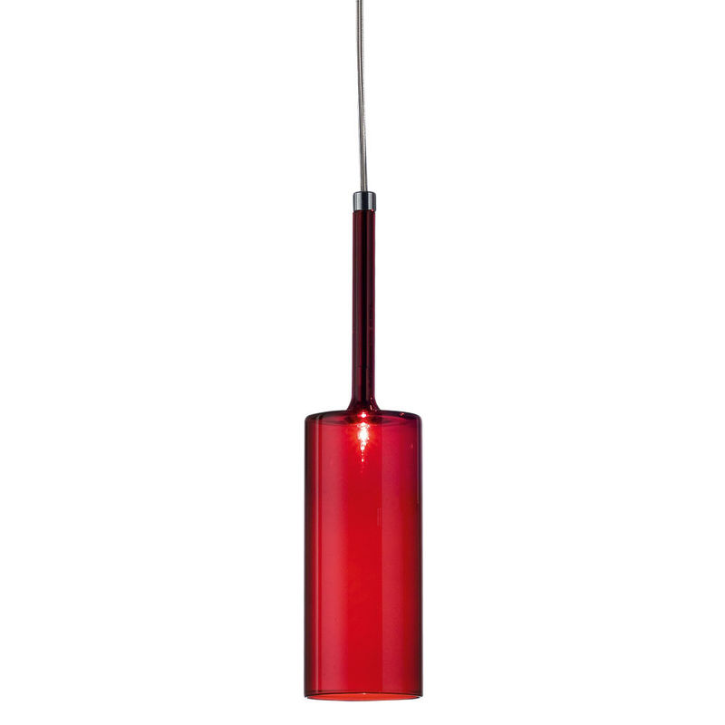 Colorez les lustres menés modernes de mode, la lampe pendante G9 de bouteille en verre